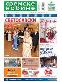 Sremske Novine - broj 2970, 31. jan 2018.