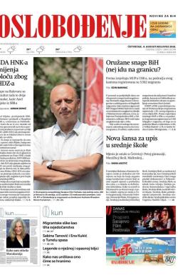 Oslobođenje - broj 25755, 9. avg 2018.