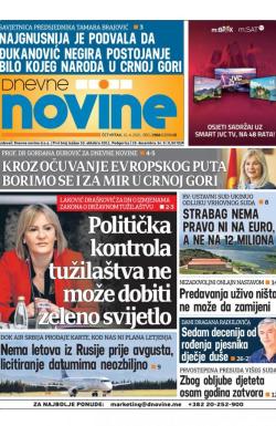 Dnevne novine - broj 2964, 15. apr 2021.