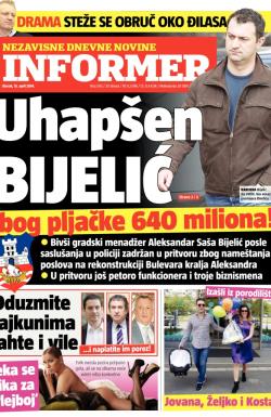 Informer - broj 593, 15. apr 2014.