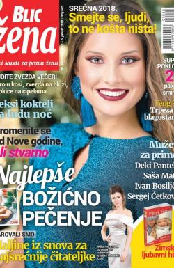Blic Žena - broj 685, 30. dec 2017.