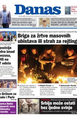 Danas - broj 9363, 26. jul 2023.