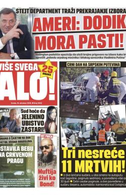 Alo - broj 3816, 10. okt 2018.