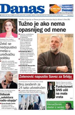Danas - broj 8184, 25. feb 2020.