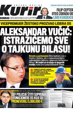 Kurir - broj 3568, 1. sep 2013.