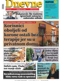 Dnevne novine - broj 3146, 10. nov 2021.