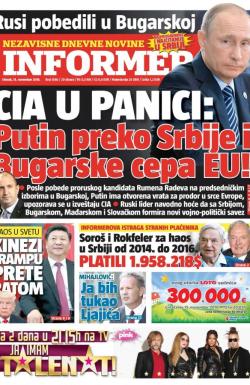 Informer - broj 1386, 15. nov 2016.