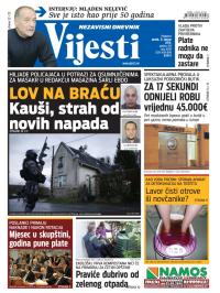 Vijesti - broj 6029, 9. jan 2015.