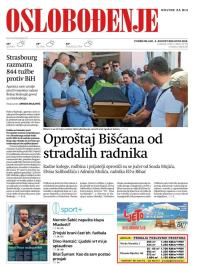 Oslobođenje - broj 25752, 6. avg 2018.