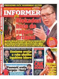 Informer - broj 4237, 21. mar 2026.