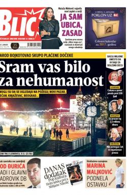 Blic - broj 7145, 3. jan 2017.