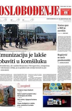 Oslobođenje - broj 26644, 27. mar 2021.