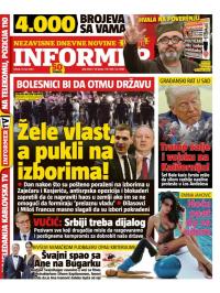 Informer - broj 4000, 10. jun 2025.