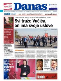 Danas - broj 5876, 31. okt 2013.