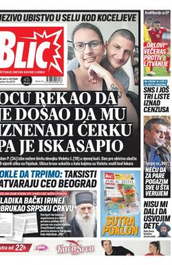 Blic - broj 8138, 14. okt 2019.