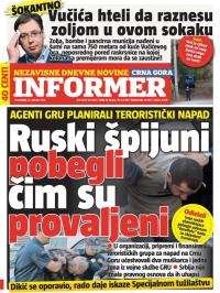 Informer CG - broj 1373, 31. okt 2016.