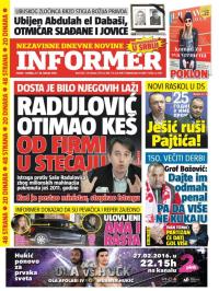 Informer - broj 1163, 27. feb 2016.