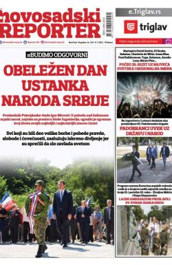 Novosadski reporter - broj 334, 9. jul 2021.