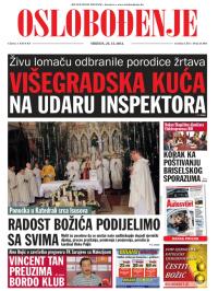 Oslobođenje - broj 24.085, 25. dec 2013.