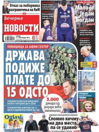 Večernje novosti - broj 3361, 11. sep 2019.