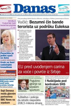 Danas - broj 7484, 27. mar 2018.