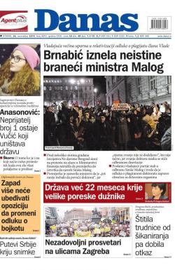 Danas - broj 8093, 26. nov 2019.