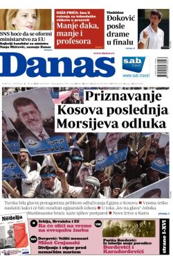 Danas - broj 5759-5760, 6. jul 2013.