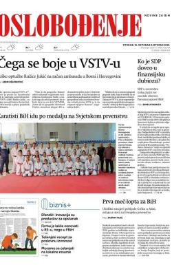 Oslobođenje - broj 26179, 15. okt 2019.