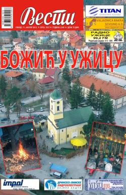 Vesti, Užice - broj 3317, 11. jan 2013.