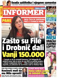 Informer CG - broj 668, 15. jul 2014.