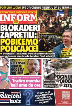 Informer - broj 4021, 4. jul 2025.