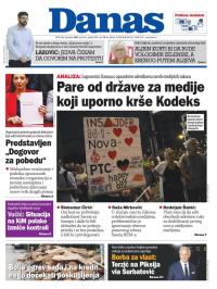 Danas - broj 9413, 22. sep 2023.