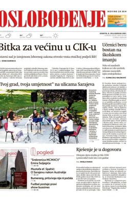 Oslobođenje - broj 25365, 8. jul 2017.