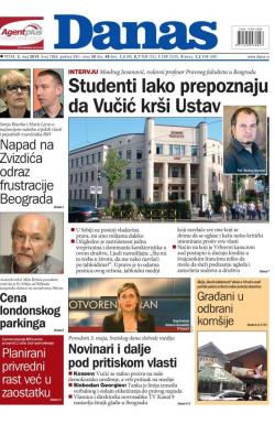 Danas - broj 7886, 3. maj 2019.
