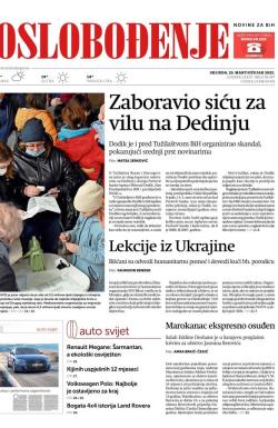 Oslobođenje - broj 26947, 23. mar 2022.