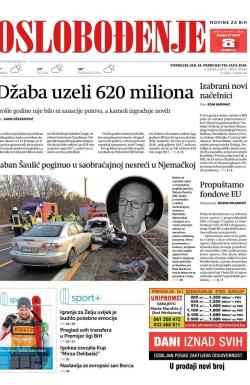 Oslobođenje - broj 25944, 18. feb 2019.
