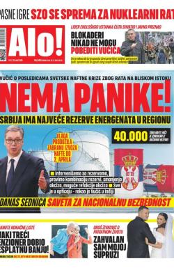 Alo - broj 6463, 20. mar 2026.