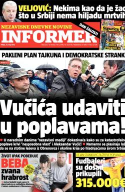 Informer - broj 623, 23. maj 2014.