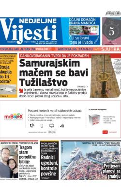 Vijesti - broj 6274, 13. sep 2015.