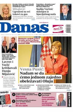 Danas - broj 6641-6642, 5. dec 2015.