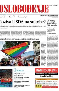 Oslobođenje - broj 26150, 16. sep 2019.