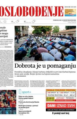 Oslobođenje - broj 26115, 12. avg 2019.