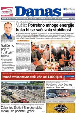 Danas - broj 6506, 23. jul 2015.