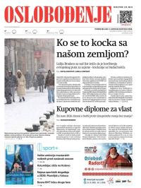 Oslobođenje - broj 28107, 5. jan 2026.