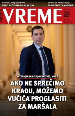 Vreme - broj 1734, 28. mar 2024.