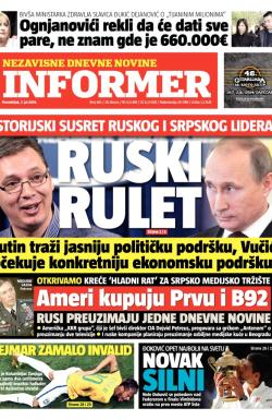 Informer - broj 661, 7. jul 2014.