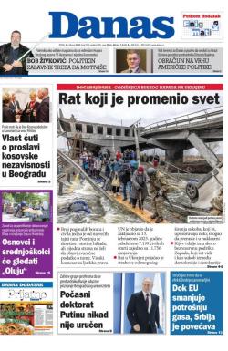 Danas - broj 9236, 24. feb 2023.