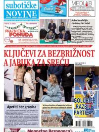 Nove Subotičke novine - broj 299, 16. dec 2022.