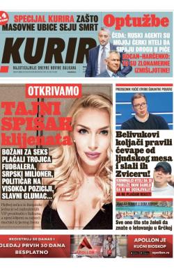 Kurir - broj 2601, 15. maj 2021.