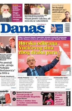 Danas - broj 8790-8791, 23. okt 2021.
